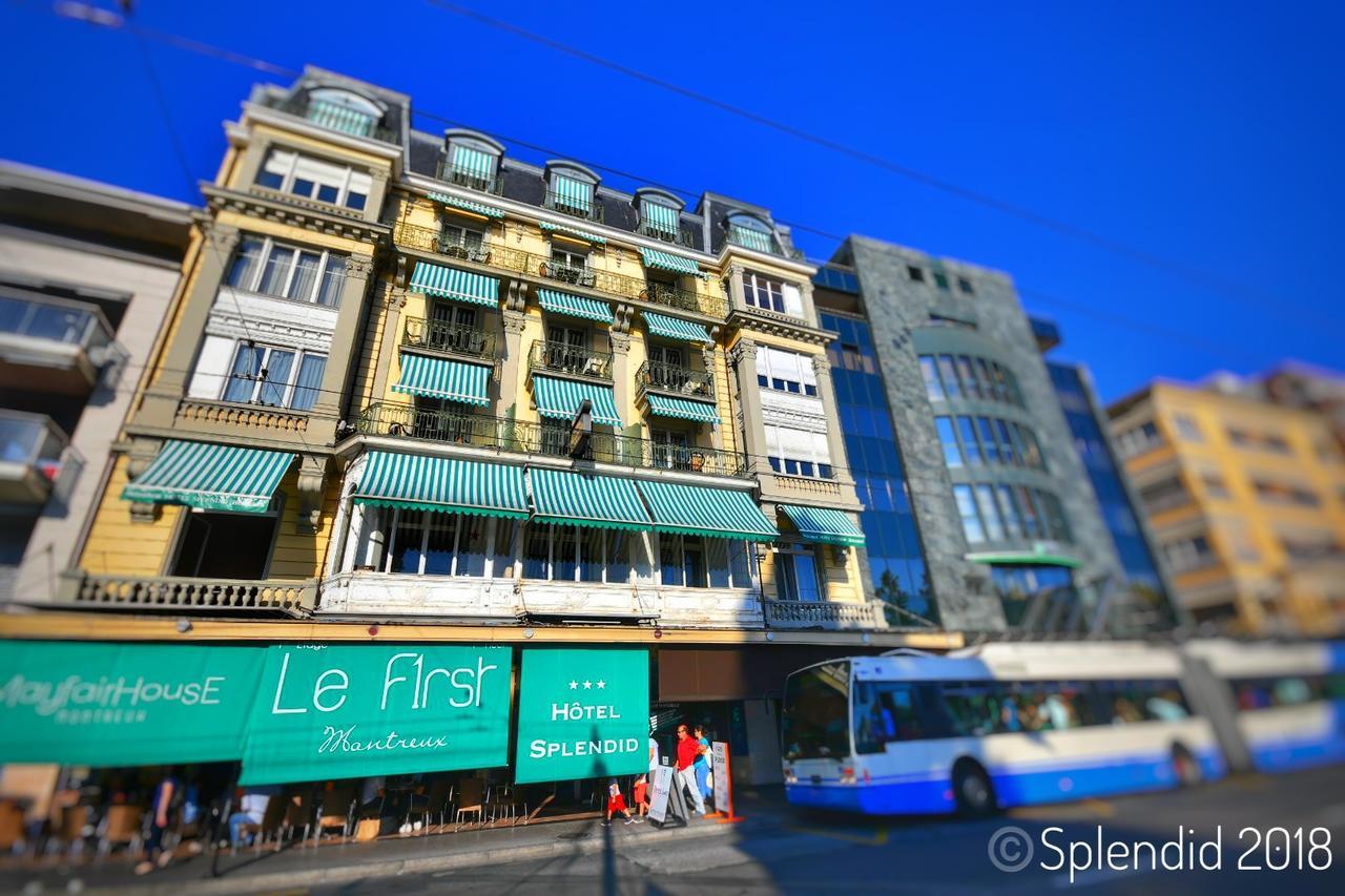 Hotel Splendid Montreux Exterior foto