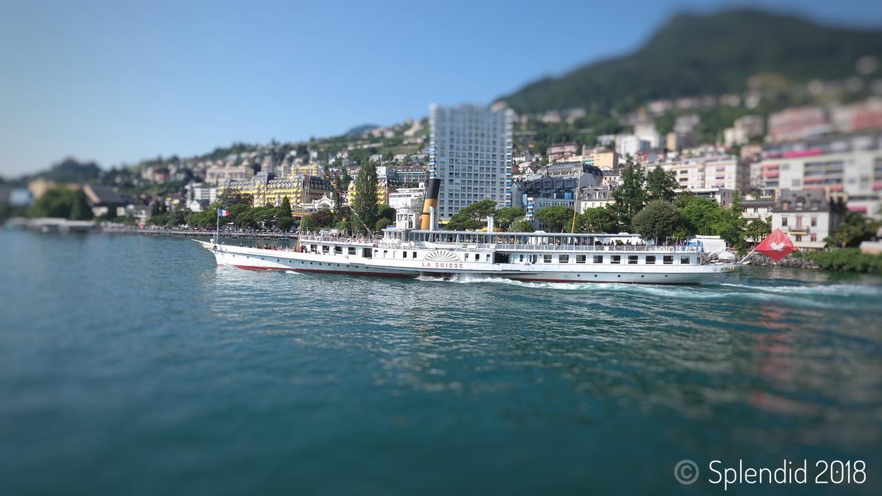 Hotel Splendid Montreux Exterior foto